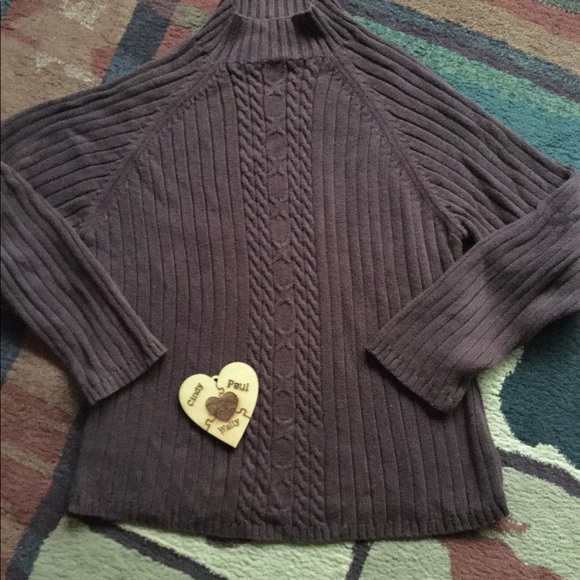 CREWNECK Sweater HUNTER GREEN 100% COTTON VNPLC Relativity Sz L - Picture 6 of 16